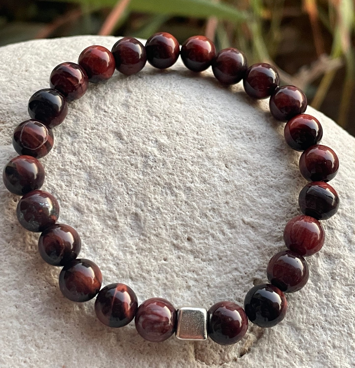 Red Tiger's Eye Bracelet