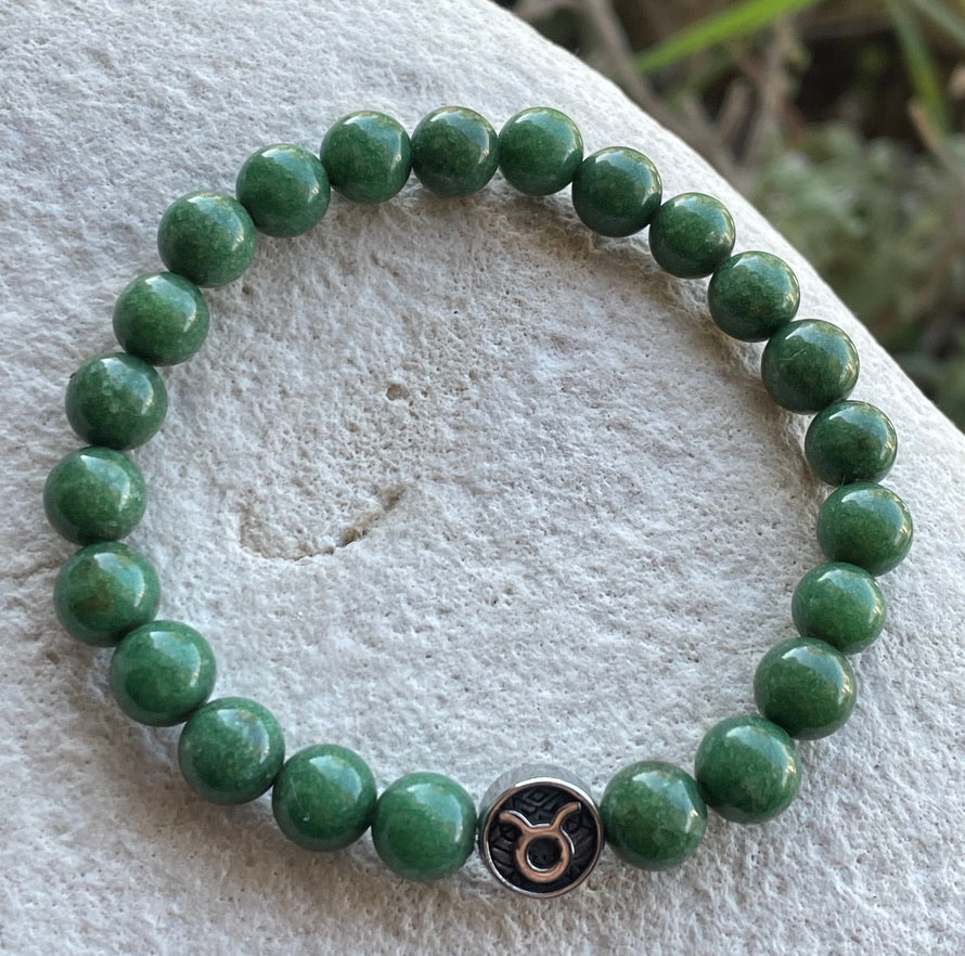Taurus on Green Jade