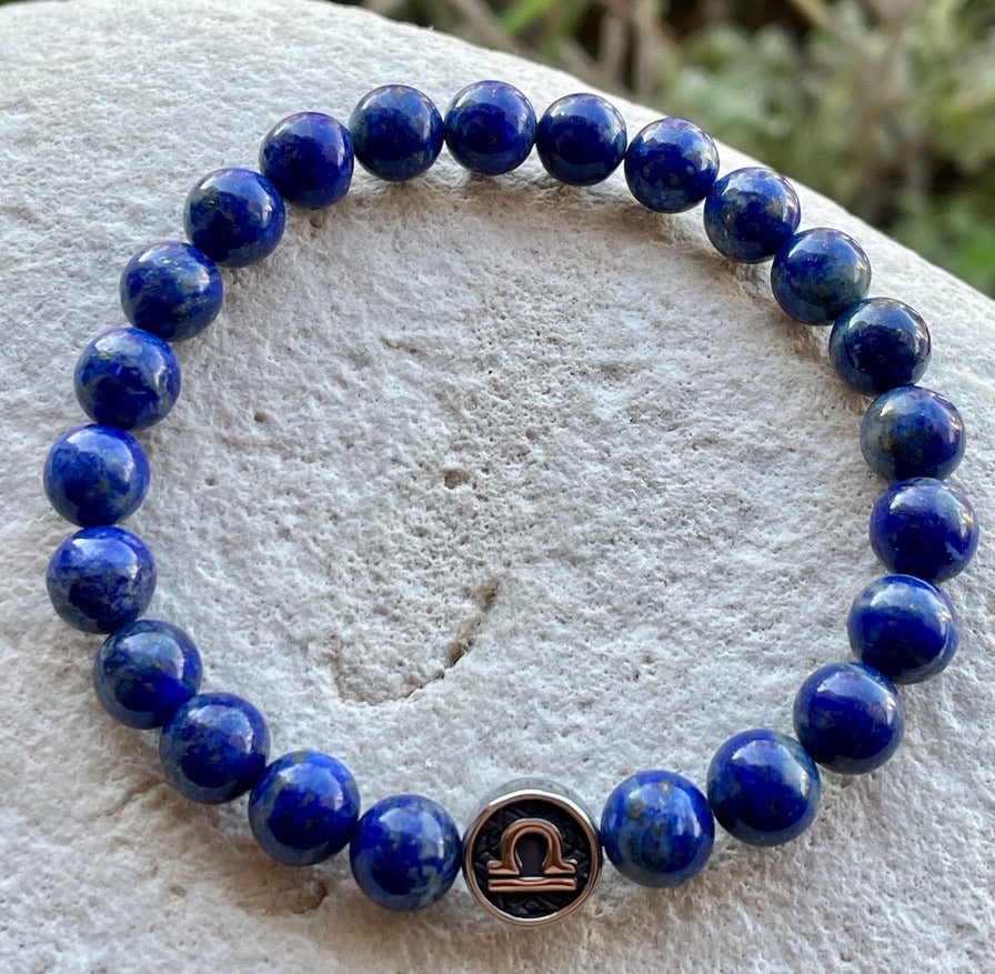 Libra on Lapiz lazuli